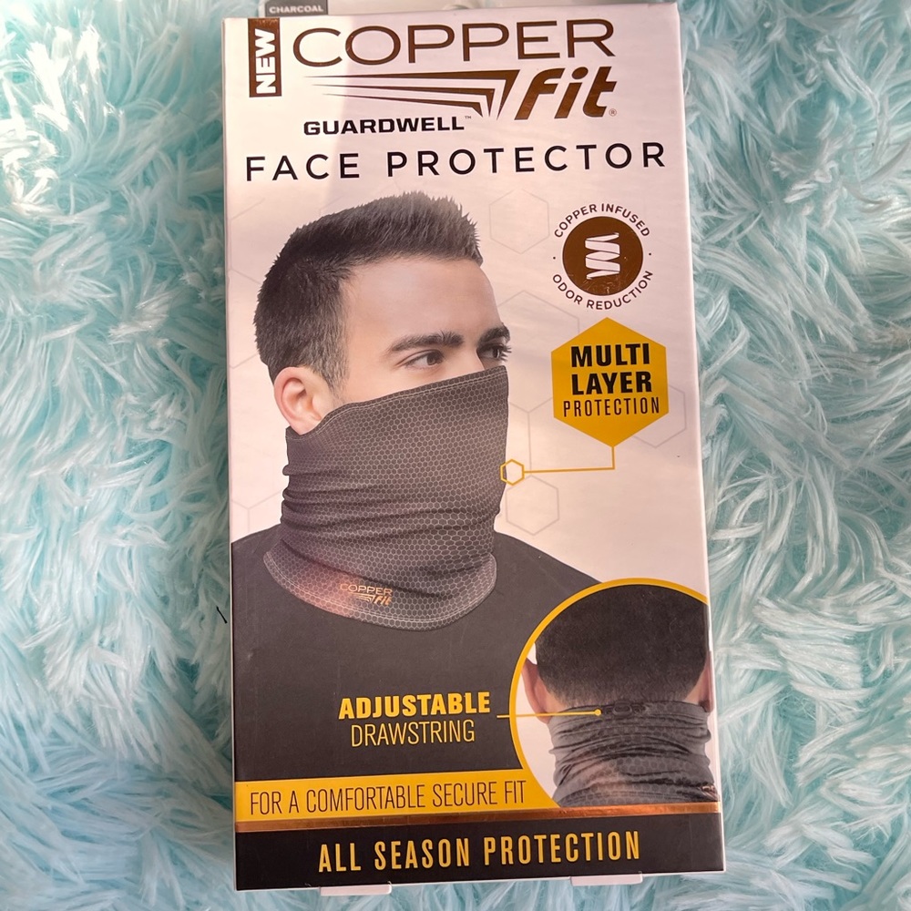 Copper fit guardwell face protector